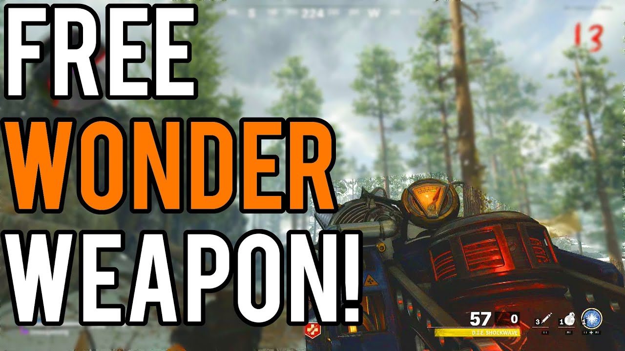 How to get a FREE Wonder Weapon on Die Maschine! - Black Ops Cold War Zombies