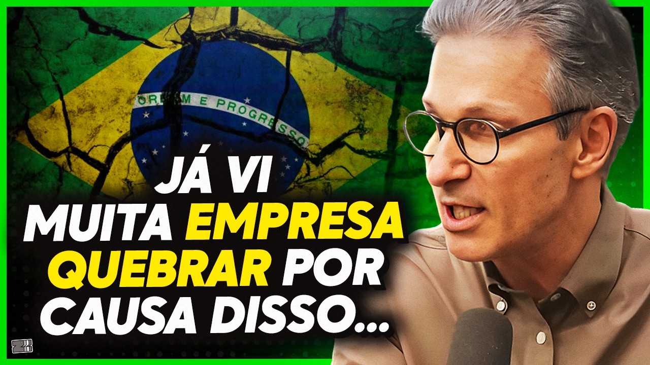 O Brasil FAZ empresas quebrarem? Romeu Zema responde!