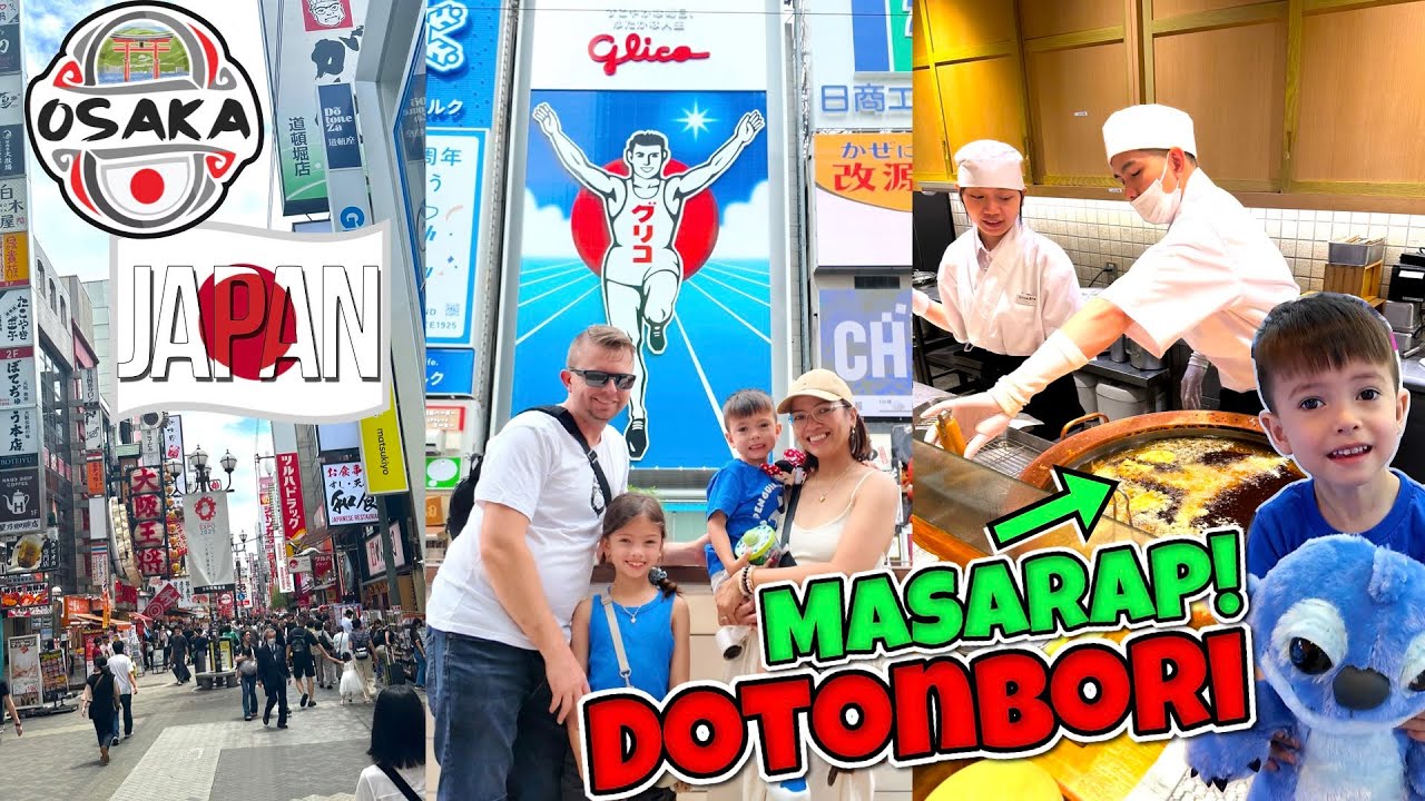 HAVING THE BEST Time in JAPAN 🇯🇵 | Exploring Dotonbori, Osaka 🍜🛍️