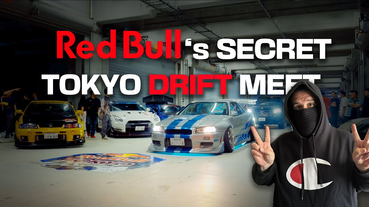 Red Bull Tokyo Drift - Secret Invite Only Car Meet
