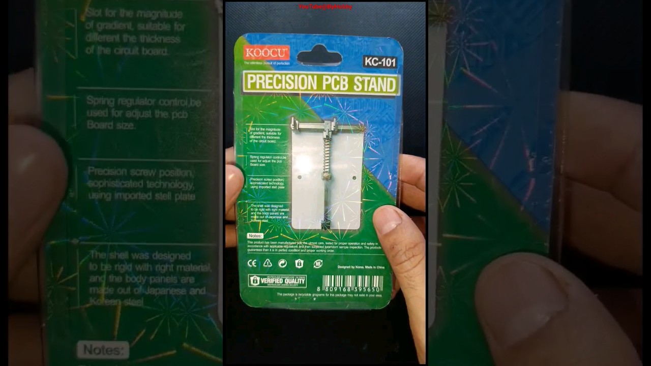Precision PCB Stand Quick Unboxing: A DIY Soldering Tool