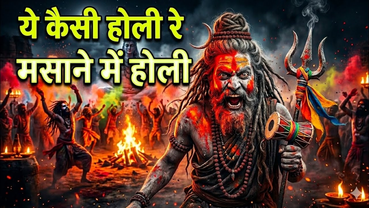 AGHORI HOLI (Official Video) | Har Har Mahadev | Powerful Shiv Holi 2026 | Masane ki holi