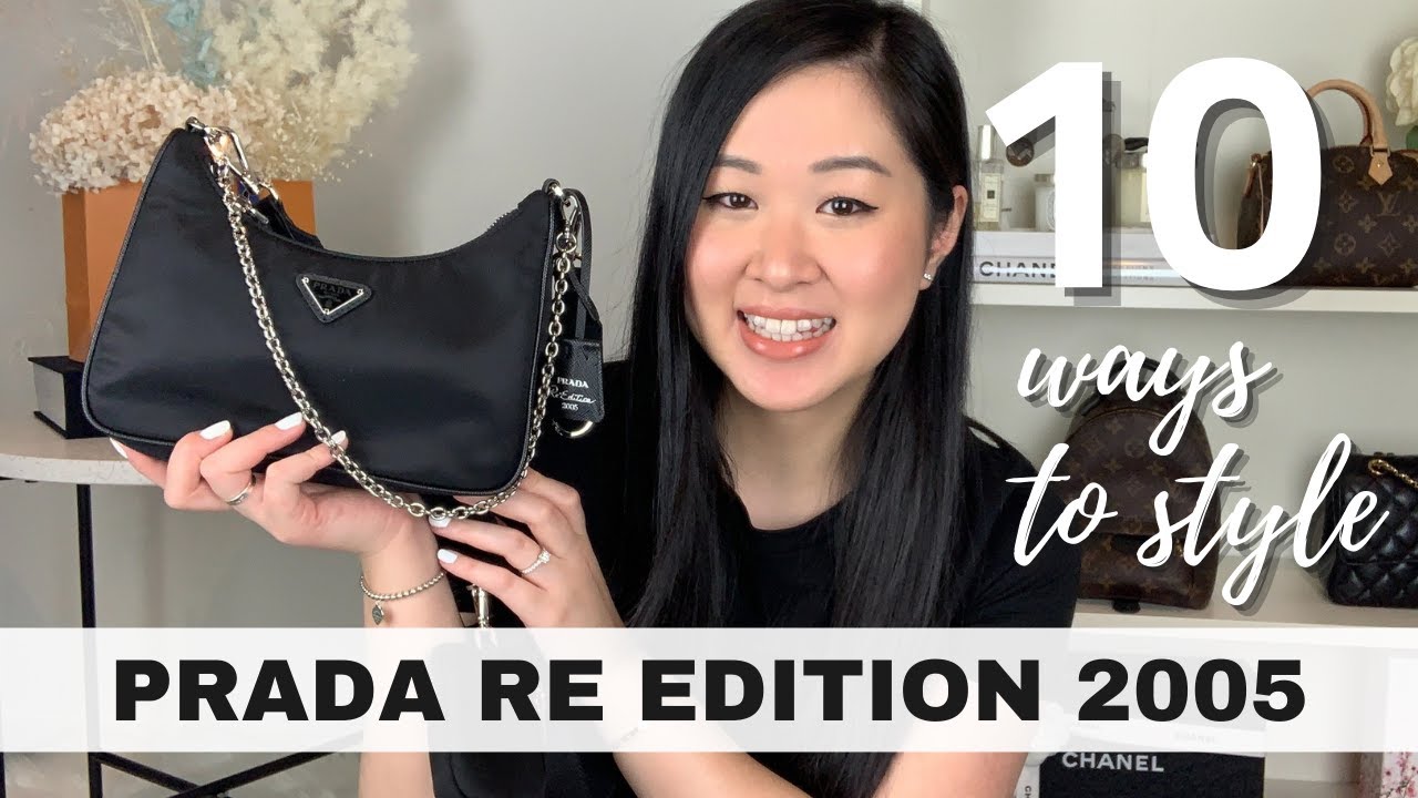 STYLING THE PRADA RE EDITION 2005 NYLON BAG | 10 WAYS TO STYLE PRADA RE EDITION 2005