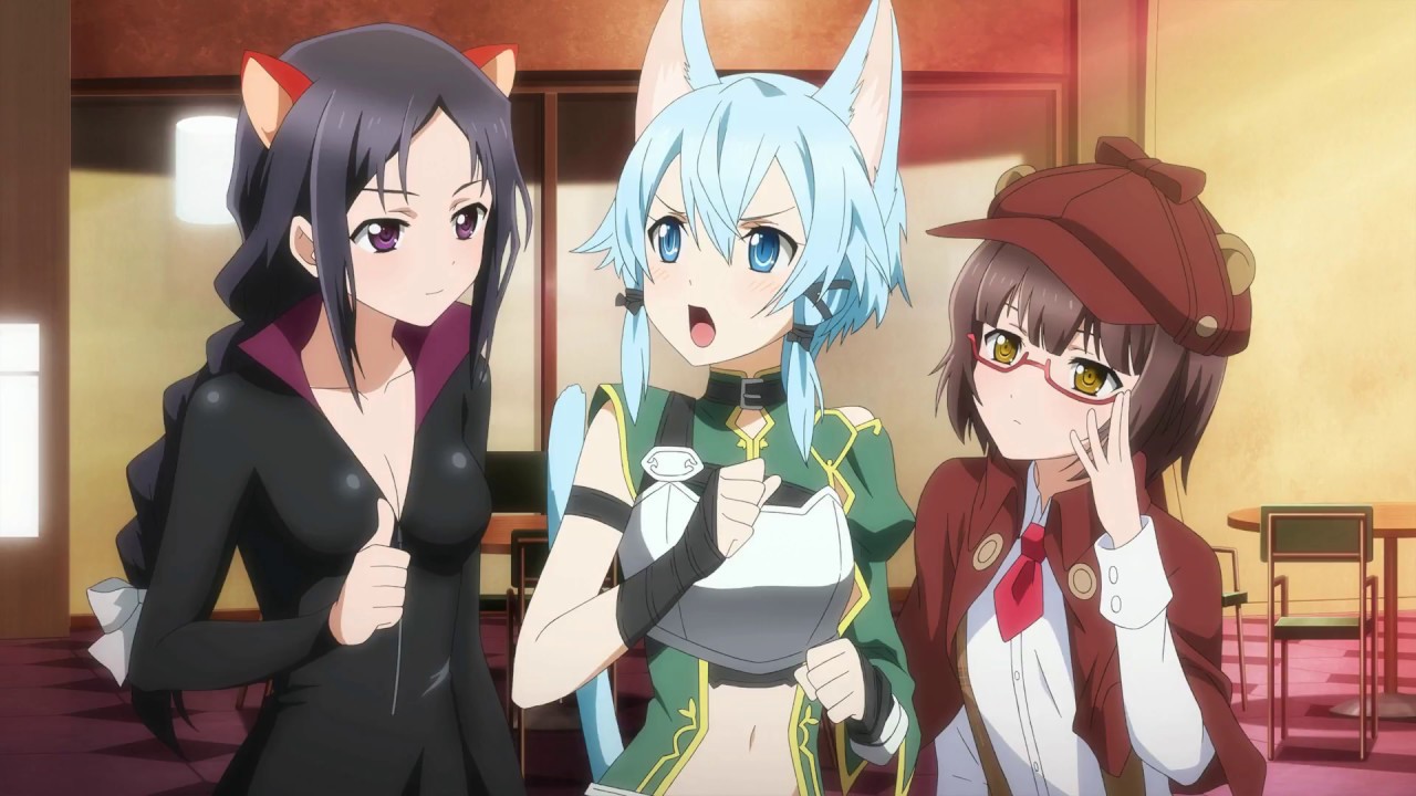 「シノンはいつキリトを狙撃するの？」 仕事人三人、集まる。 【AW SAO】