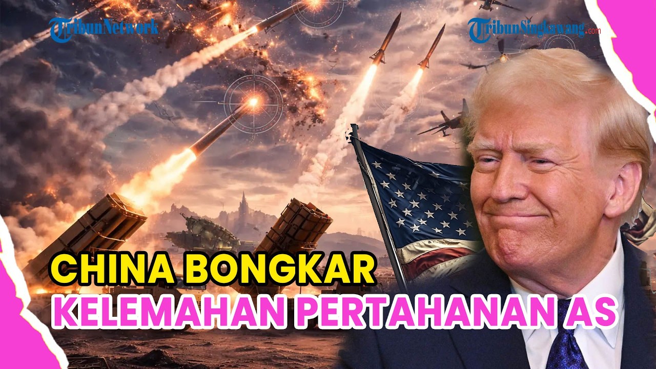 🔺CHINA BONGKAR KELEMAHAN PERTAHANAN AS❗RUDAL IRAN JADI BUKTI