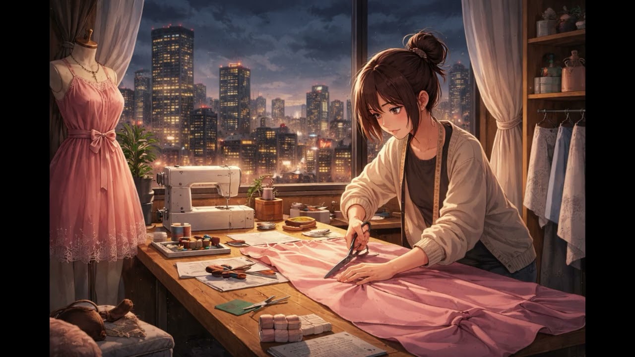 Lofi, musica para coser, diseñar o crear