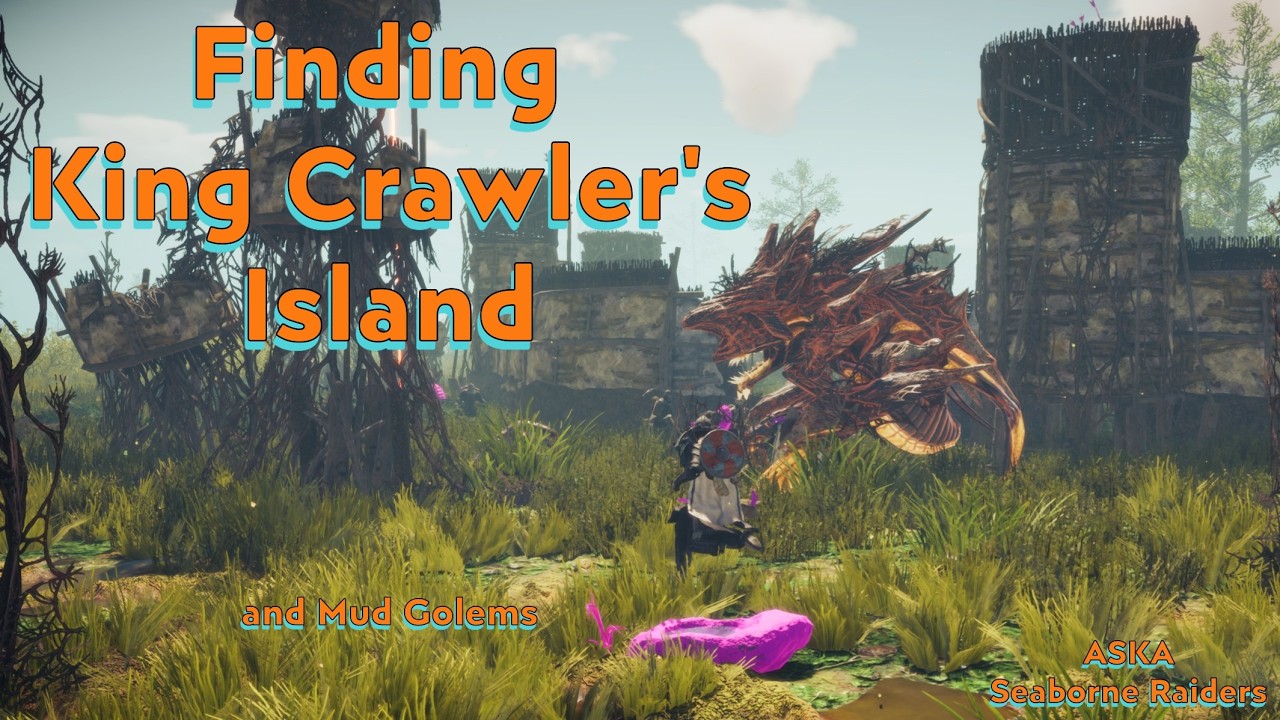 Finding King Crawler's Island - ASKA: Seaborne Raiders Update - 10