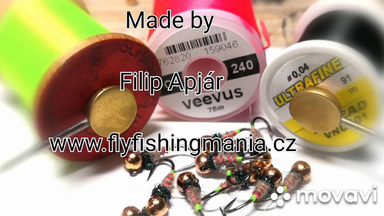 Green tag caddis nymf - summer trout killer