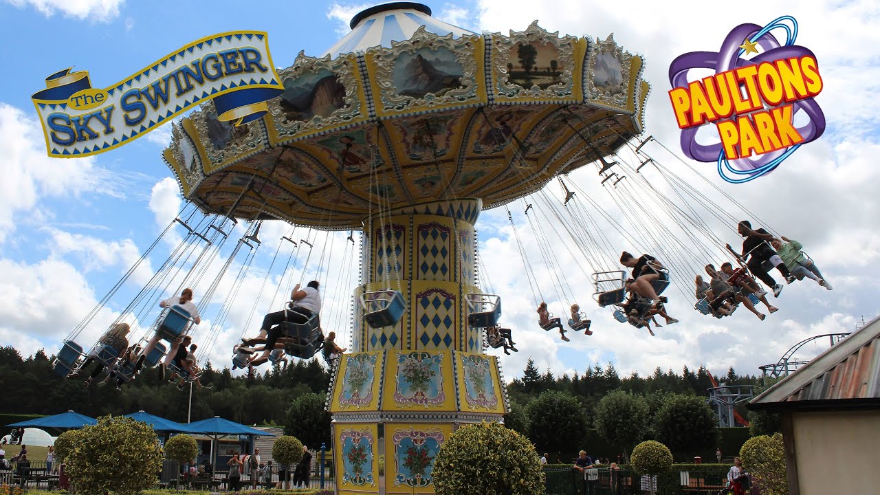 Sky Swinger On Ride POV at Paultons Park Home of Peppa Pig World (Oct 2020) [4K]