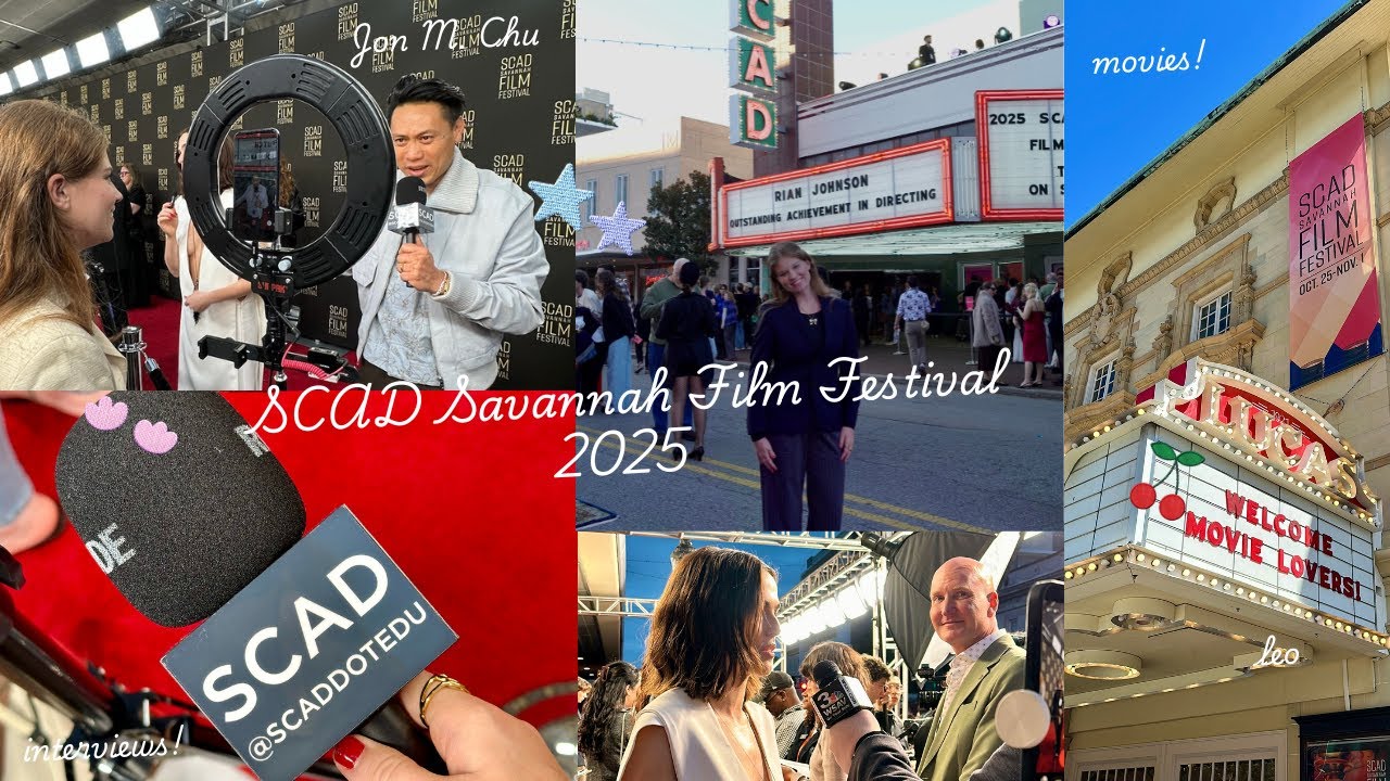 Inside the SCAD Savannah Film Festival 2025 | Week in My Life Vlog