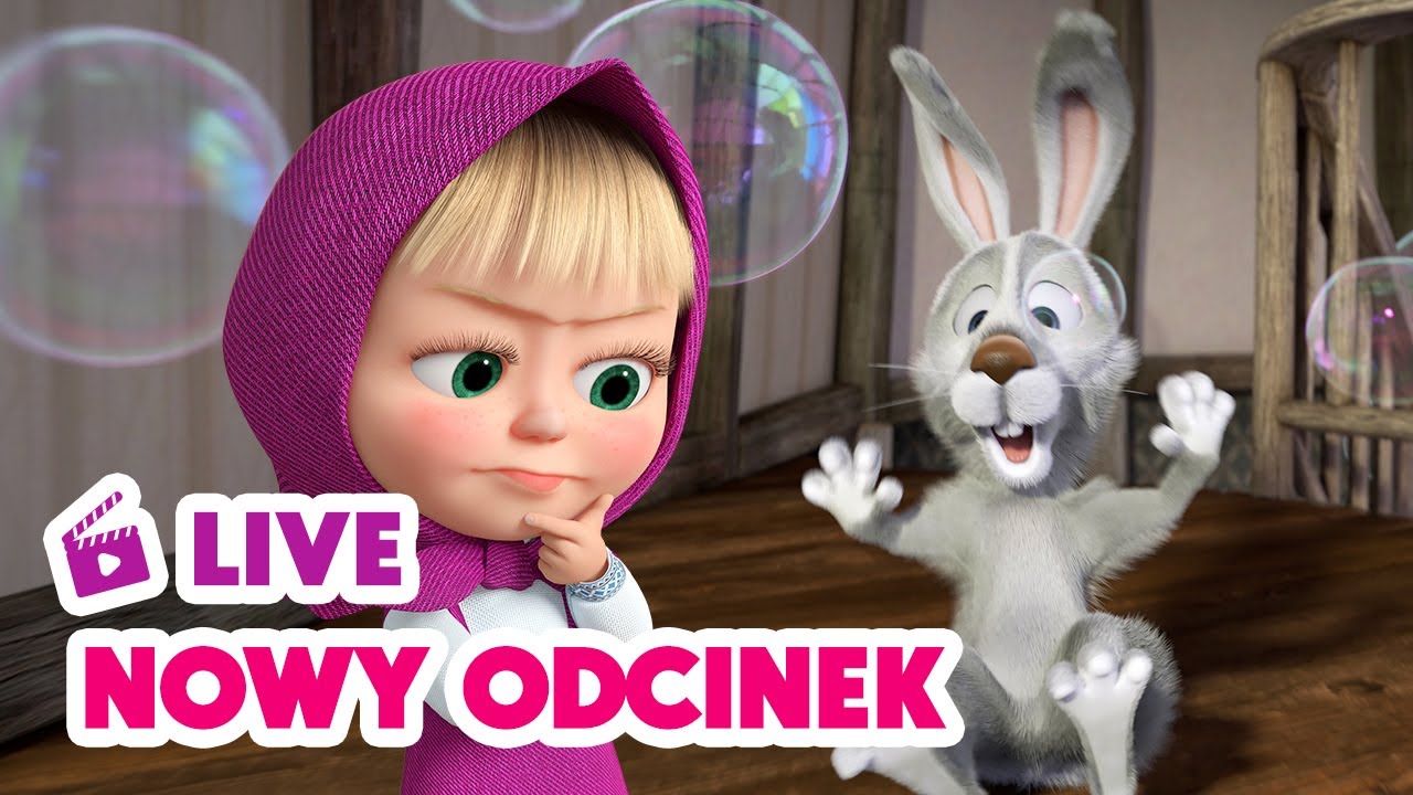 🔴 NA ŻYWO ✨ Nowy odcinek ✨ Żegnaj serdecznie 🥹👋 Masza i Niedźwiedź 👱‍♀️🐻 Masha and the Bear