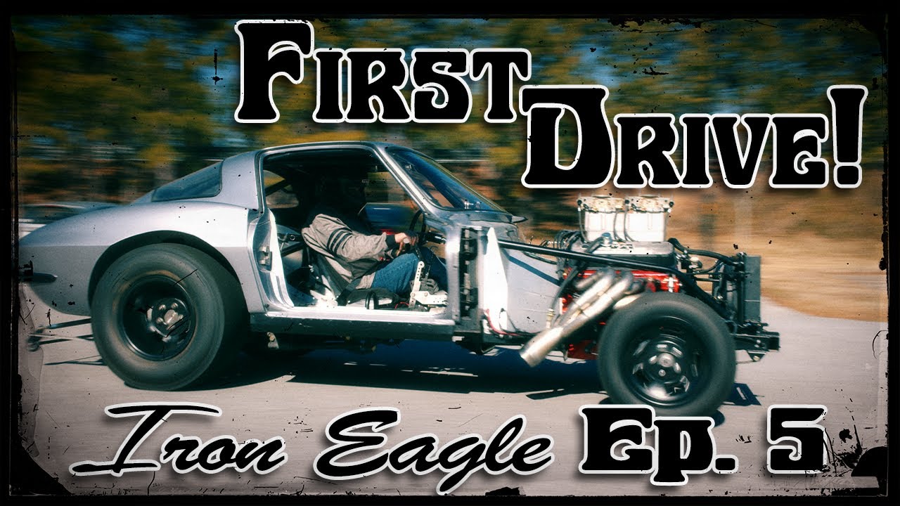 First Drive in our BIG BLOCK Corvette Gasser!