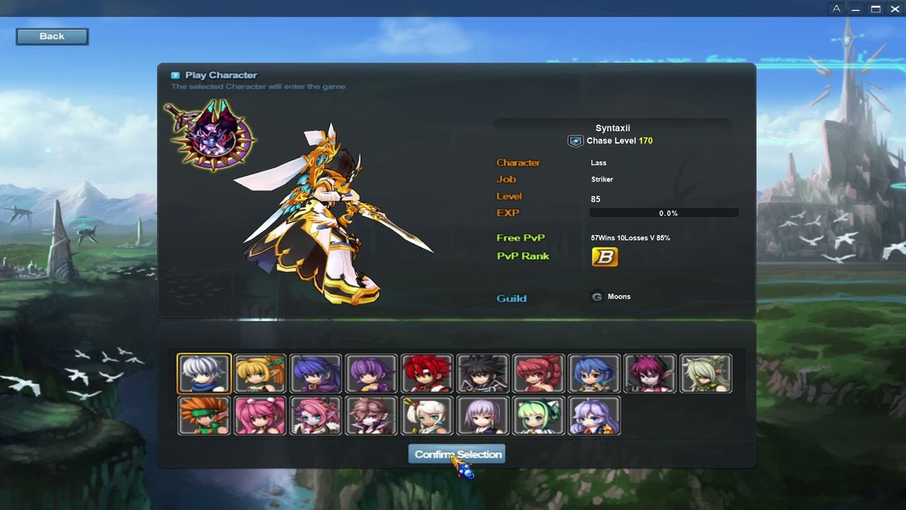 Grand Chase Classic - Edel - Crafting TiD/Berkas Armor, Propping, Card Socketing.
