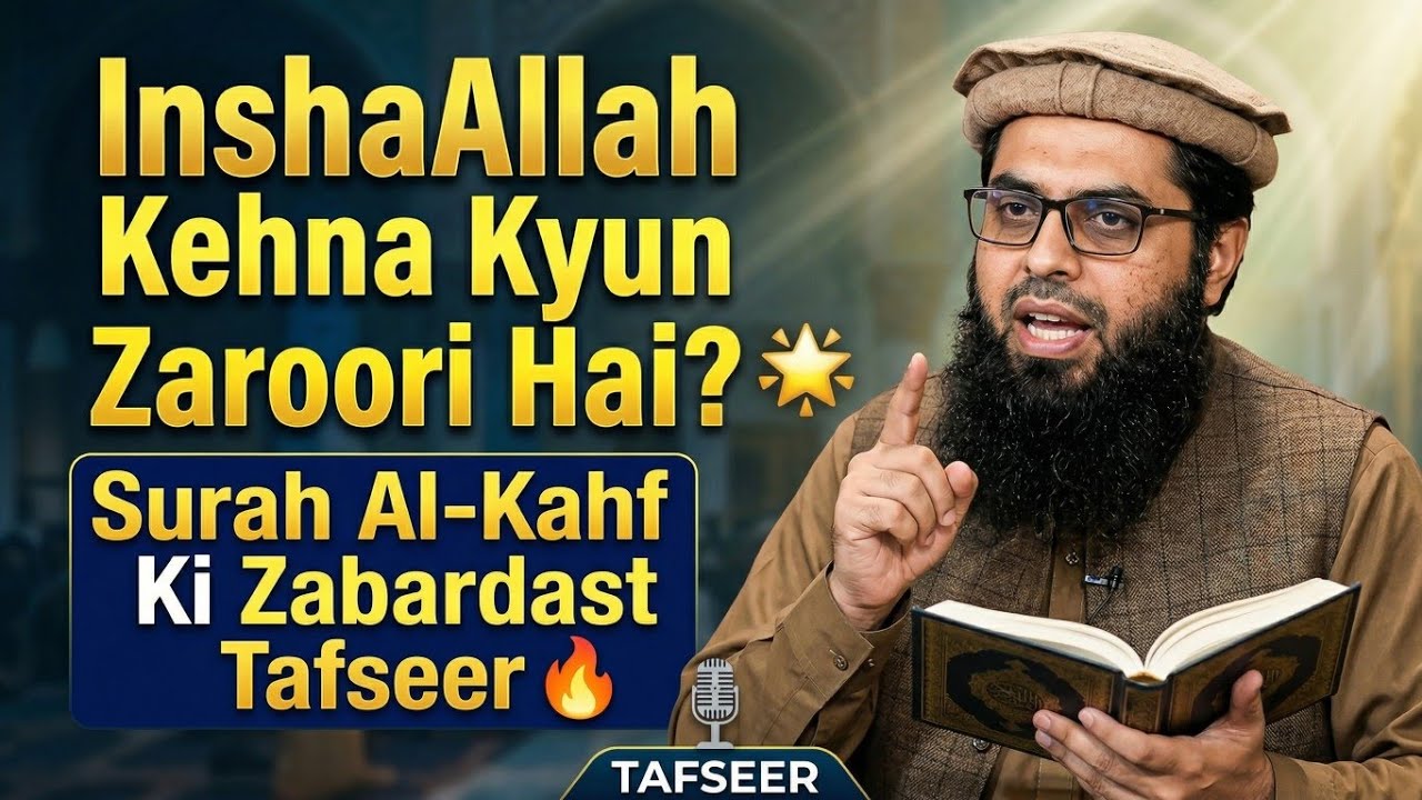 ان شاءاللہ کی طاقت اور برکت ✨ | تفسیر سورہ الکہف | خطبہ جمعہ | پارٹ 12