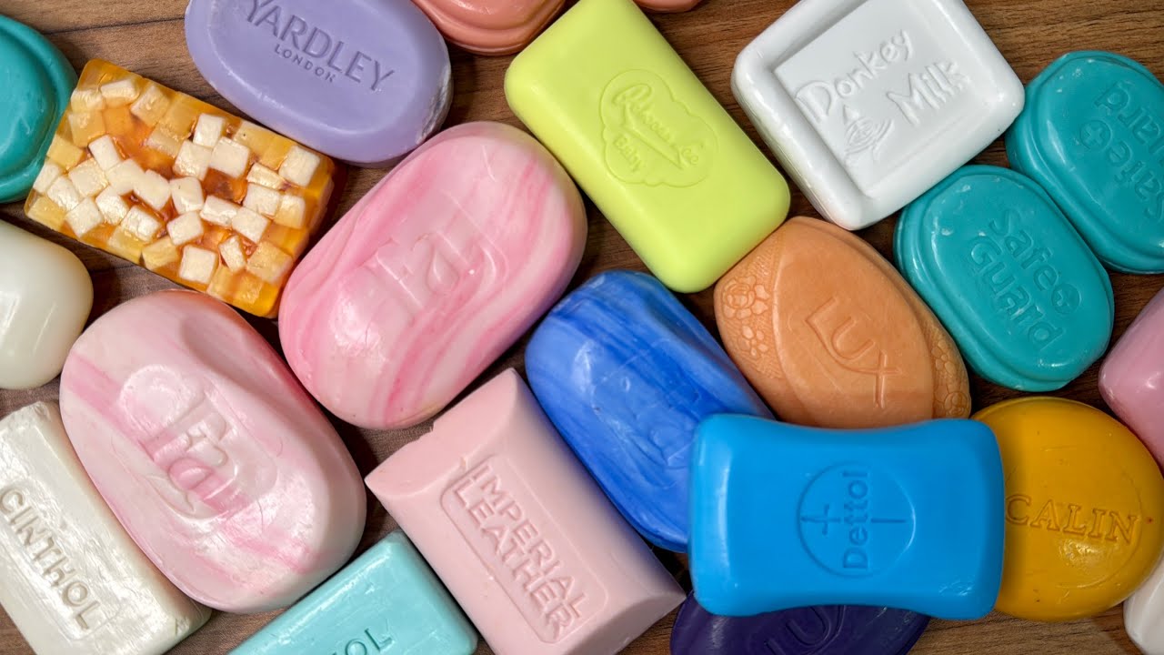 ASMR SOAP UNPACKING / Leisurely Unpacking Soap  / ASMR soap opening no talking no music