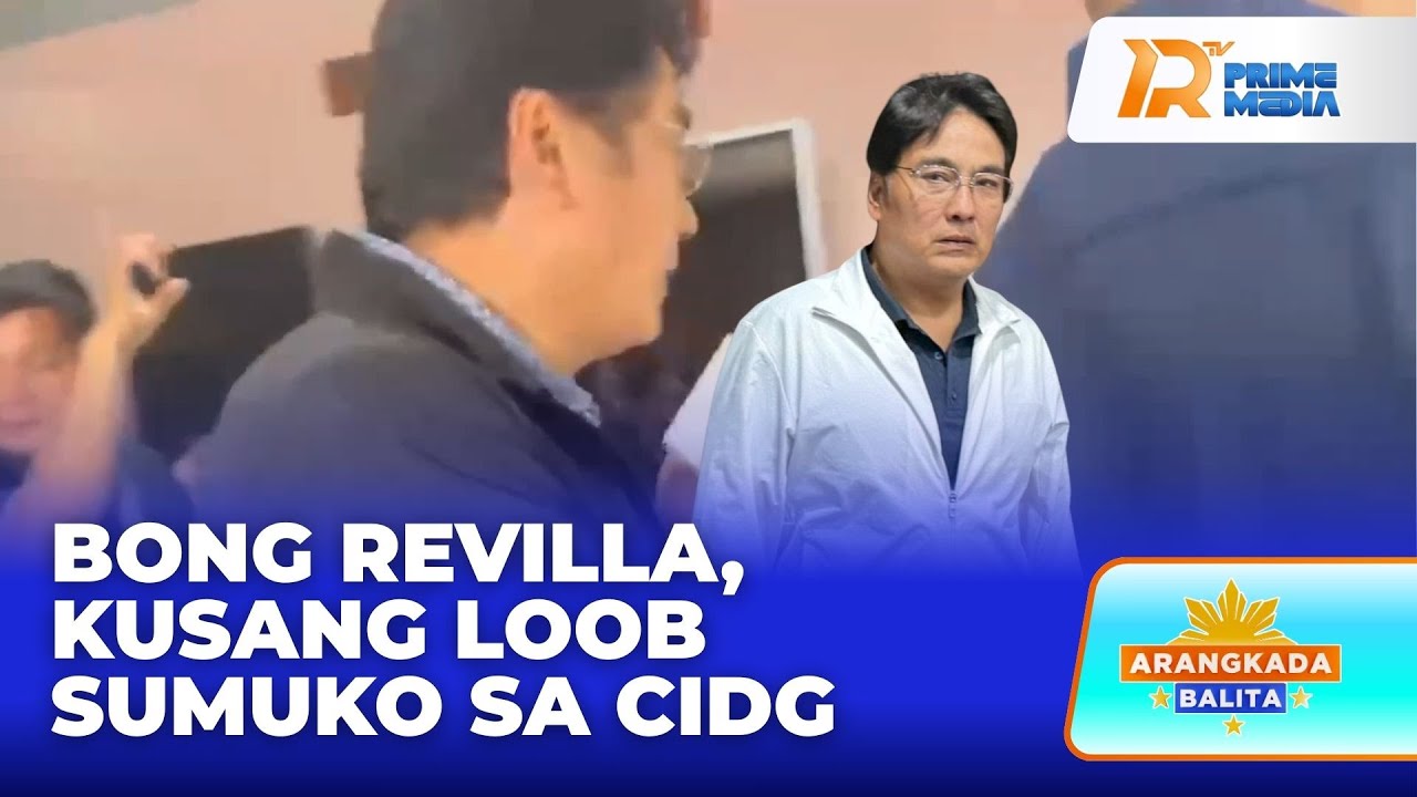 Former Sen. Bong Revilla, Kusang Loob Sumuko, Idiniretso Sa New Quezon City Jail | Arangkada Balita