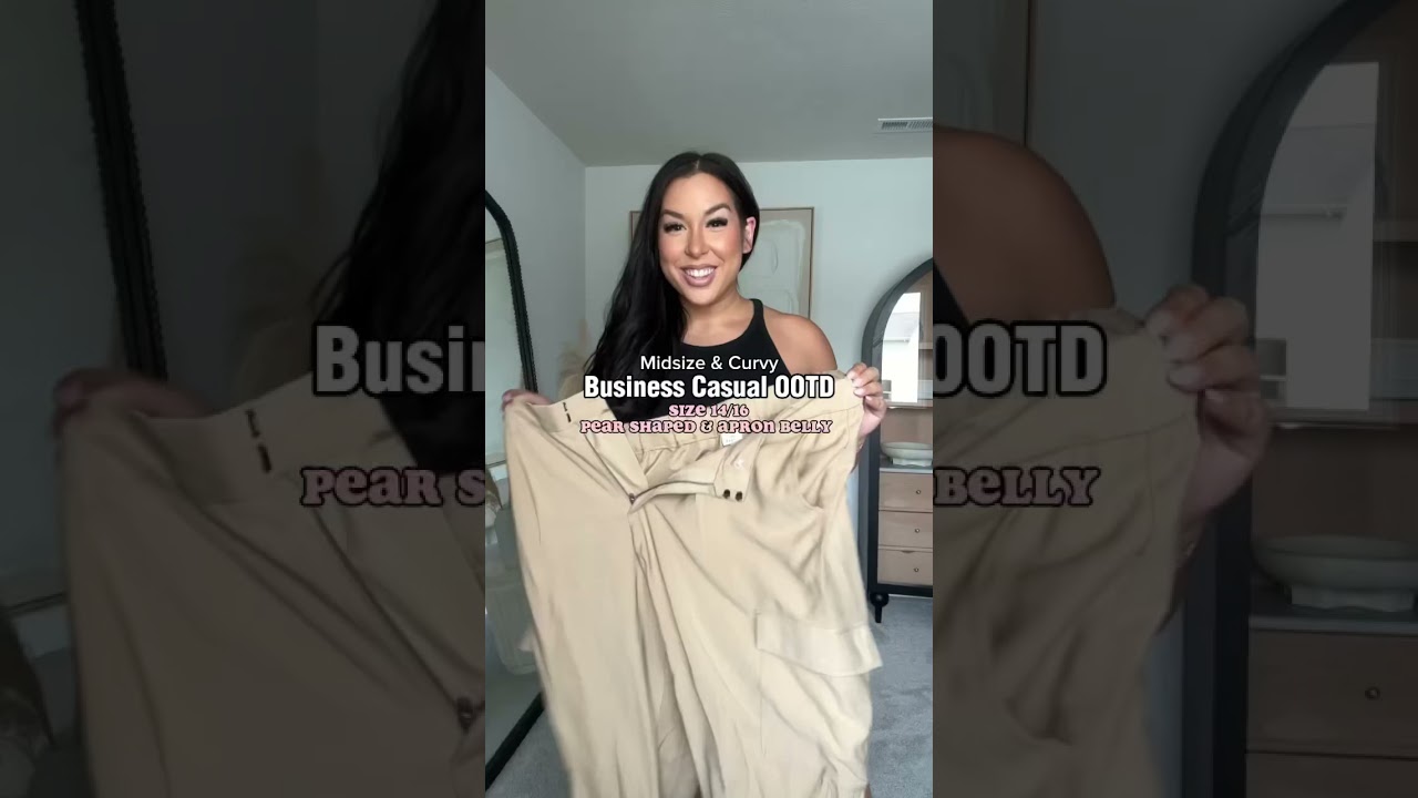 Business Casual OOTD | Midsize Fashion