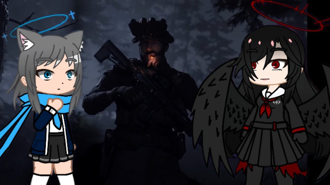 Blue Archive react to Call of Duty : Modern Warfare Trailer (Subtitle) | Gacha Club | (My AU)
