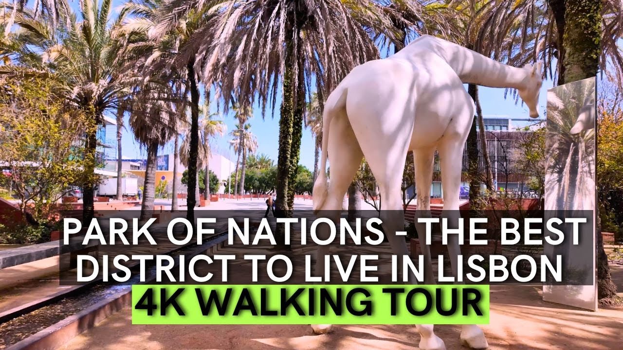 Lisbon&rsquo;s Most Luxurious District! Park of Nations 4K Walking Tour!