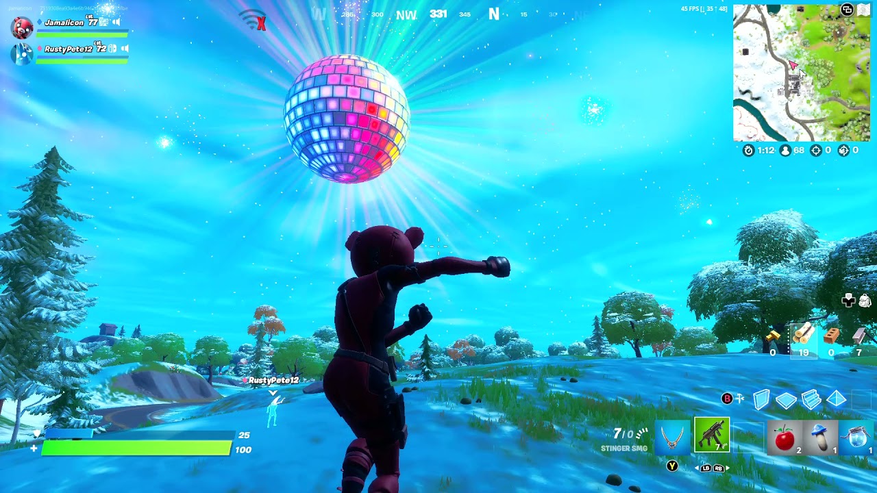 Disco ball Fortnite 2022