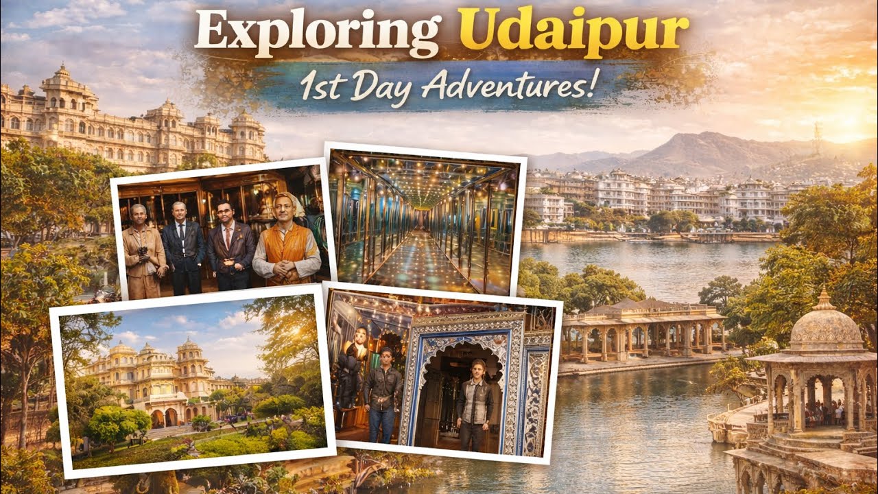 Udaipur Diaries | My First Day in the City of Lakes 🌊