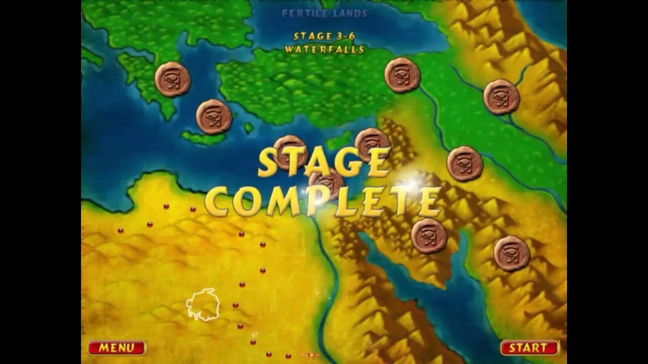 Luxor Chronicles - Luxor Amun Rising SD mod: Expert mode, Round 1 Stage 3 ( NO CHEAT )