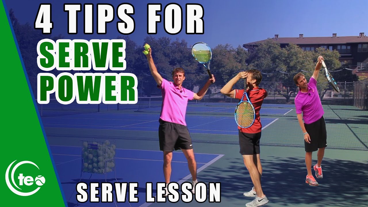 BEST Tips To Generate Effortless Power On Your Serve: TENNIS SERVE LESSON