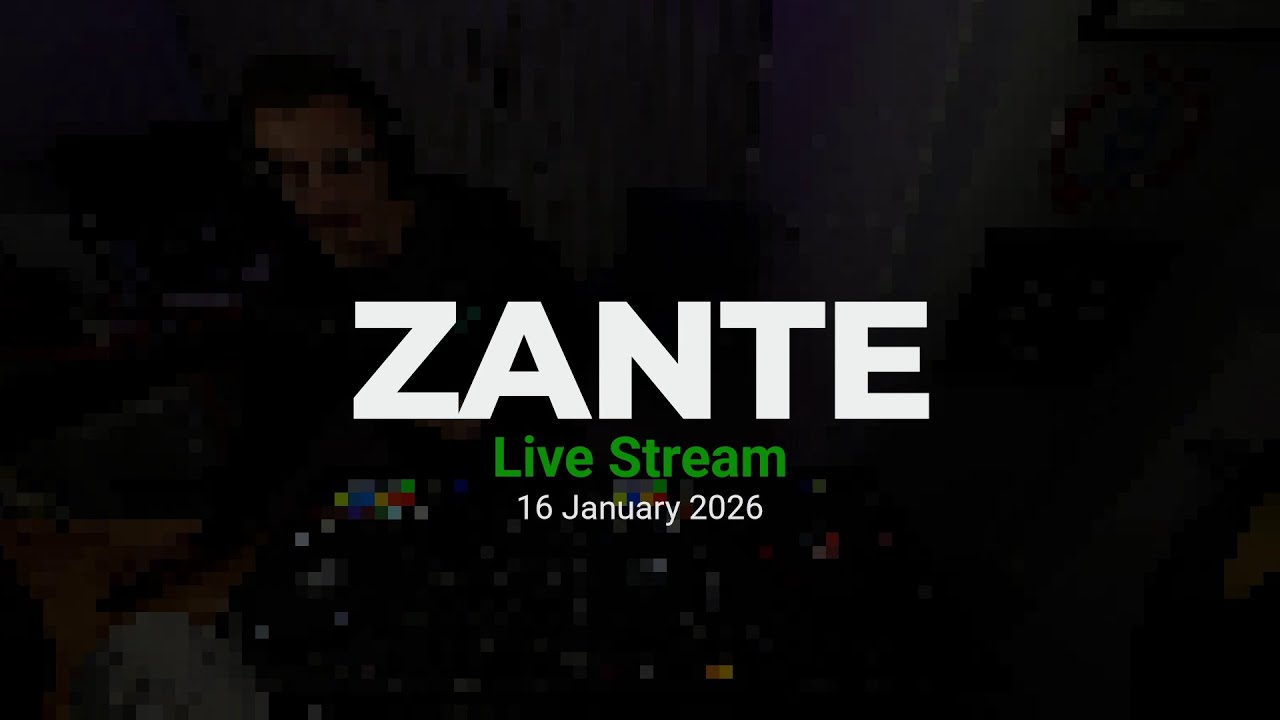 ZANTE Live Stream 16 January 2026 [Drum & Bass, 140, Dubstep]