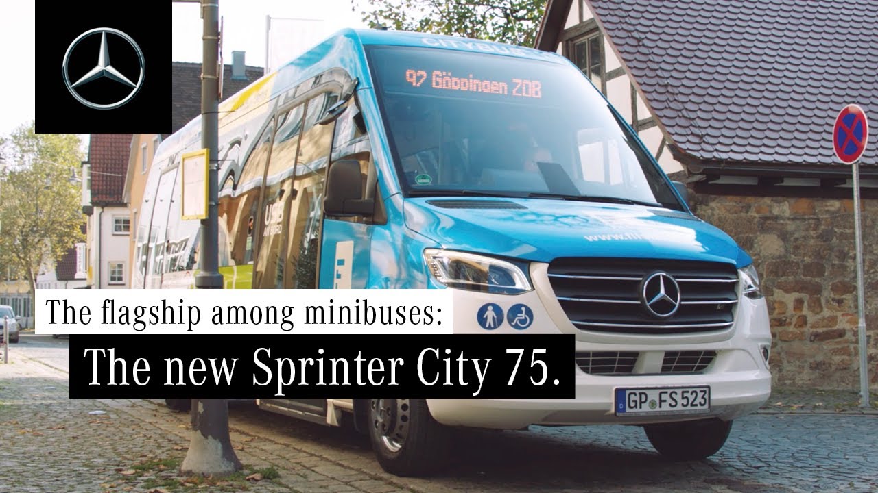 Gemacht für die Innenstadt - Der Sprinter City 75 | Mercedes-Benz Buses