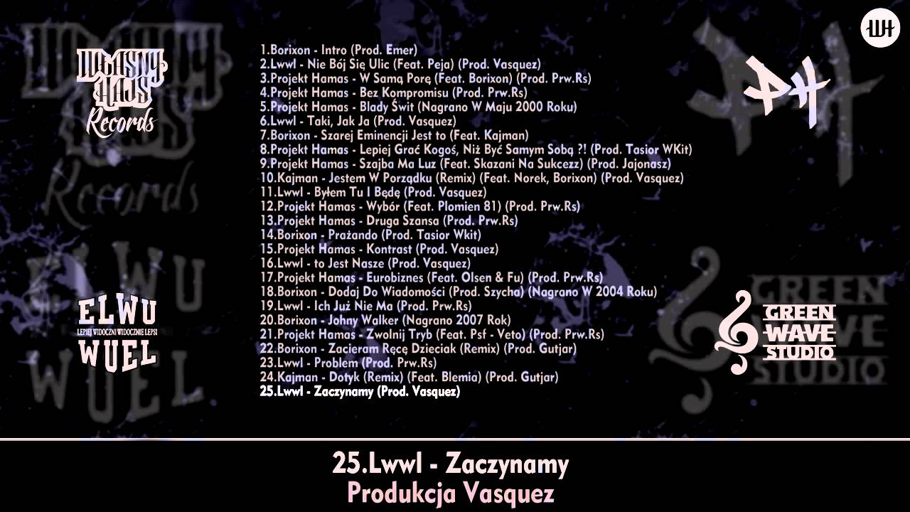 LWWL - Zaczynamy/Norek,Borixon,Pęku,Kajman,Pawlak,Skos,Blemia/ prod. Vasquez