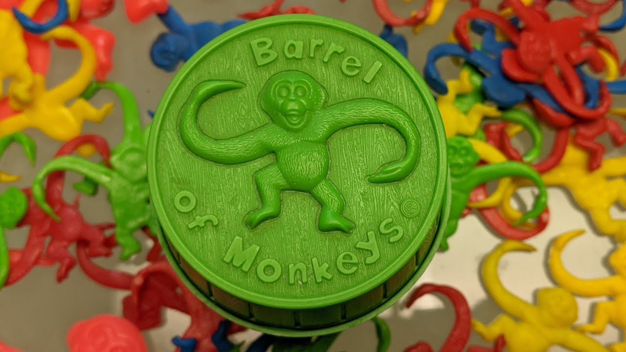 Board Game Archaeology #74 Barrel Of Monkeys by Lakeside Toys (1965)