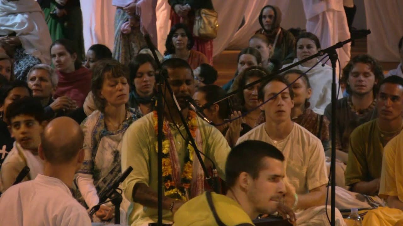 Kirtan Mela Nama Yagna with H.G. Madhava Prabhu 30.08.2011 in Feriendorf Hoher Hain - Germany