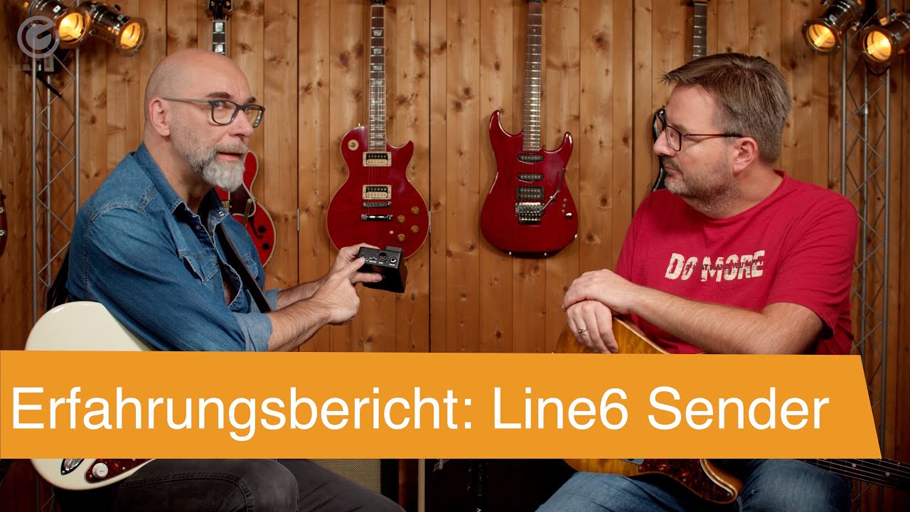 Erfahrungsbericht: Line 6 G10, G10s und G30 wireless Gitarrensender - SUPERGAIN TV 91