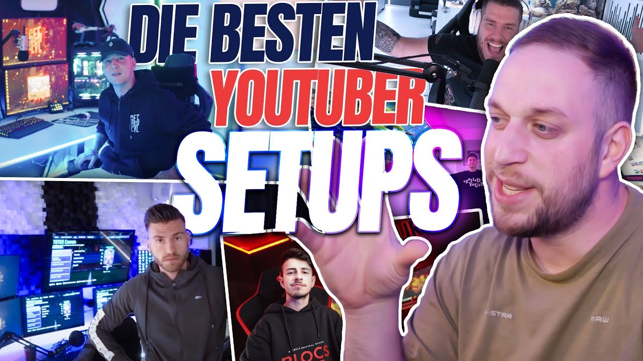 TOP 5 YouTuber GAMING ROOMS! iCrimax | Standart Skill | Rayzor | Tisi Schubech | Monte | Ratun