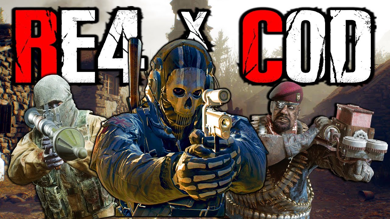 RE4R, но я превратил его в Call of Duty...