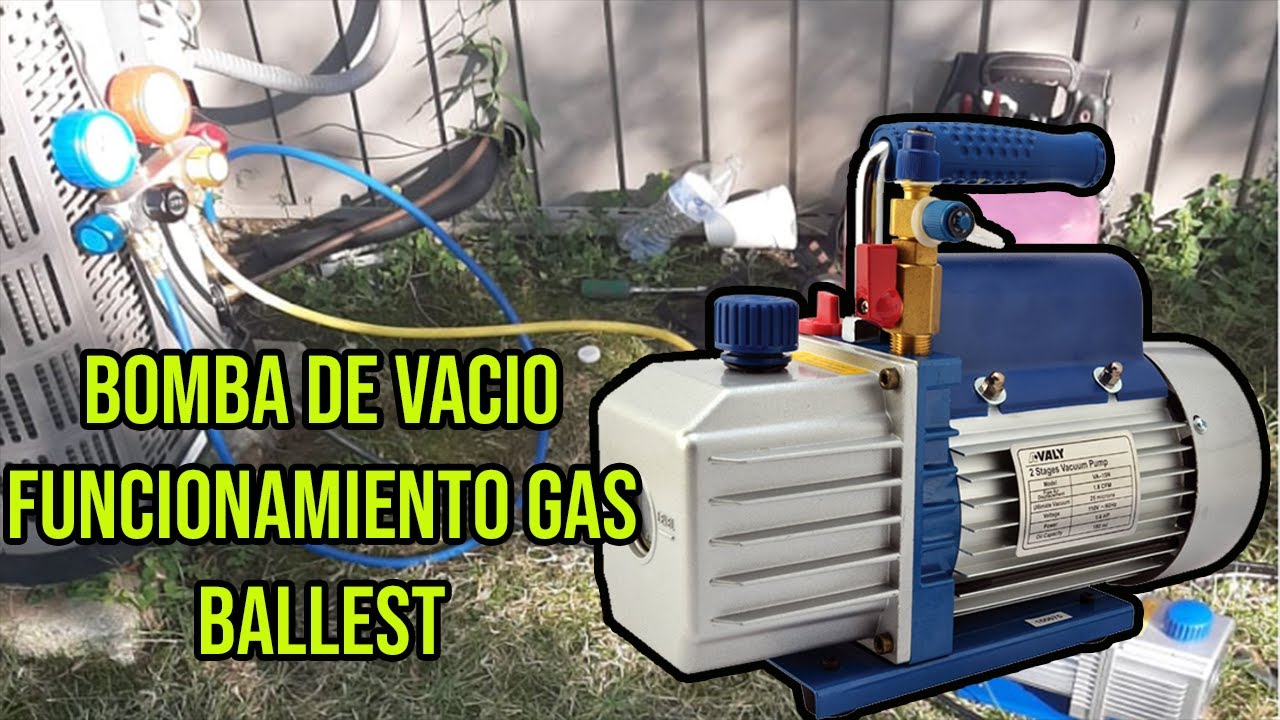 Bomba de vacío que es el gas ballast y como se usa