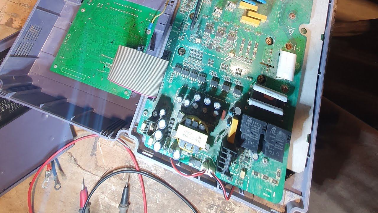 Vfd fan not working power board problem.  15/18