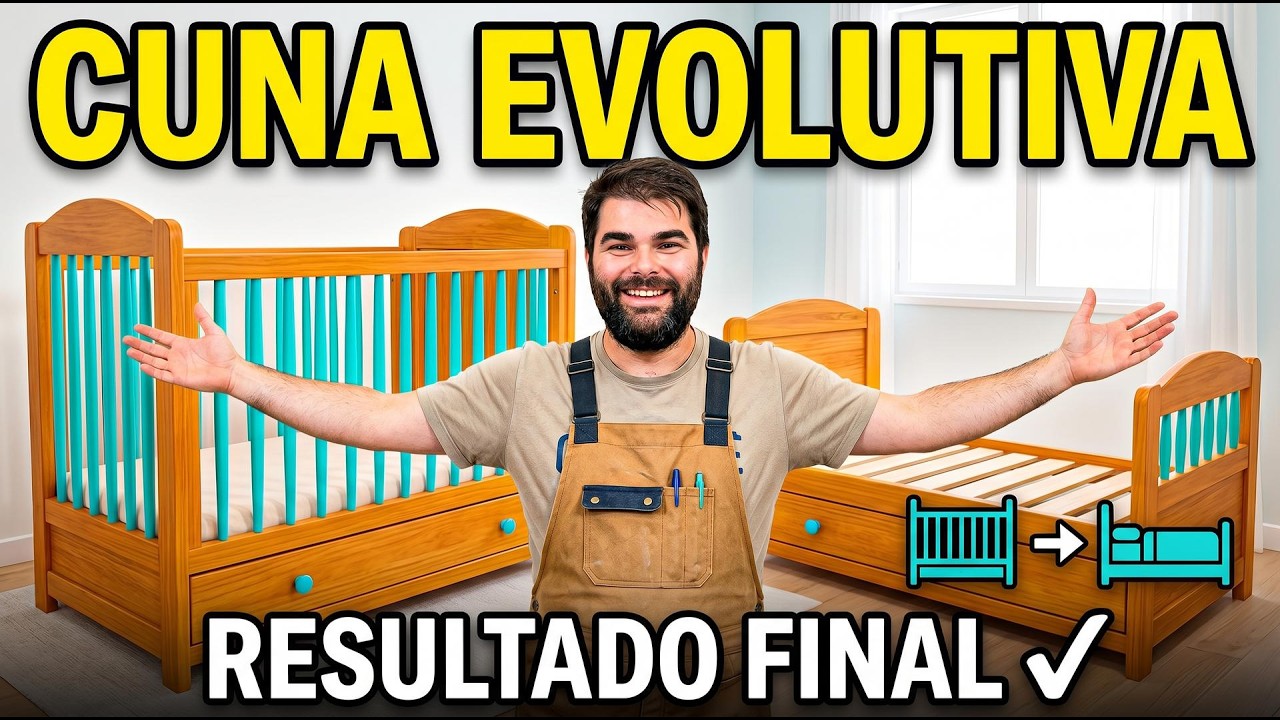 Terminando el mueble evolutivo | Armado, detalles y resultado final