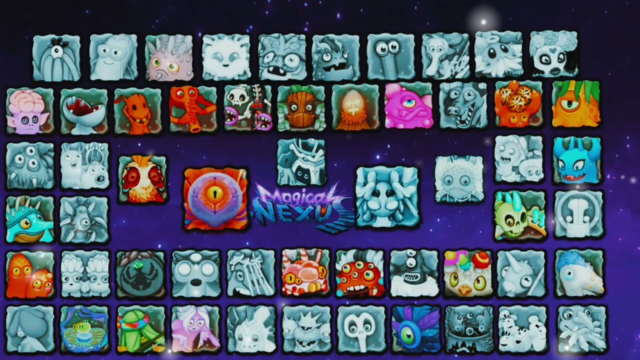 My singing monsters - Magical nexus mini mashup indicated
