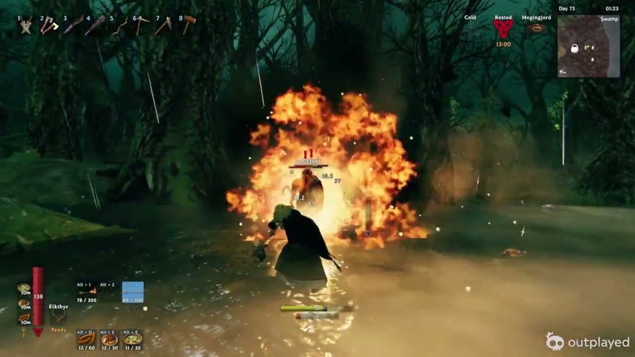 Two handed weapons are back in hard combat bayybee!