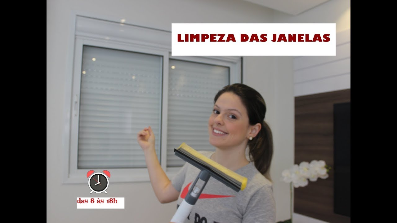 Dicas Limpeza Janelas - Das 8 às 18h
