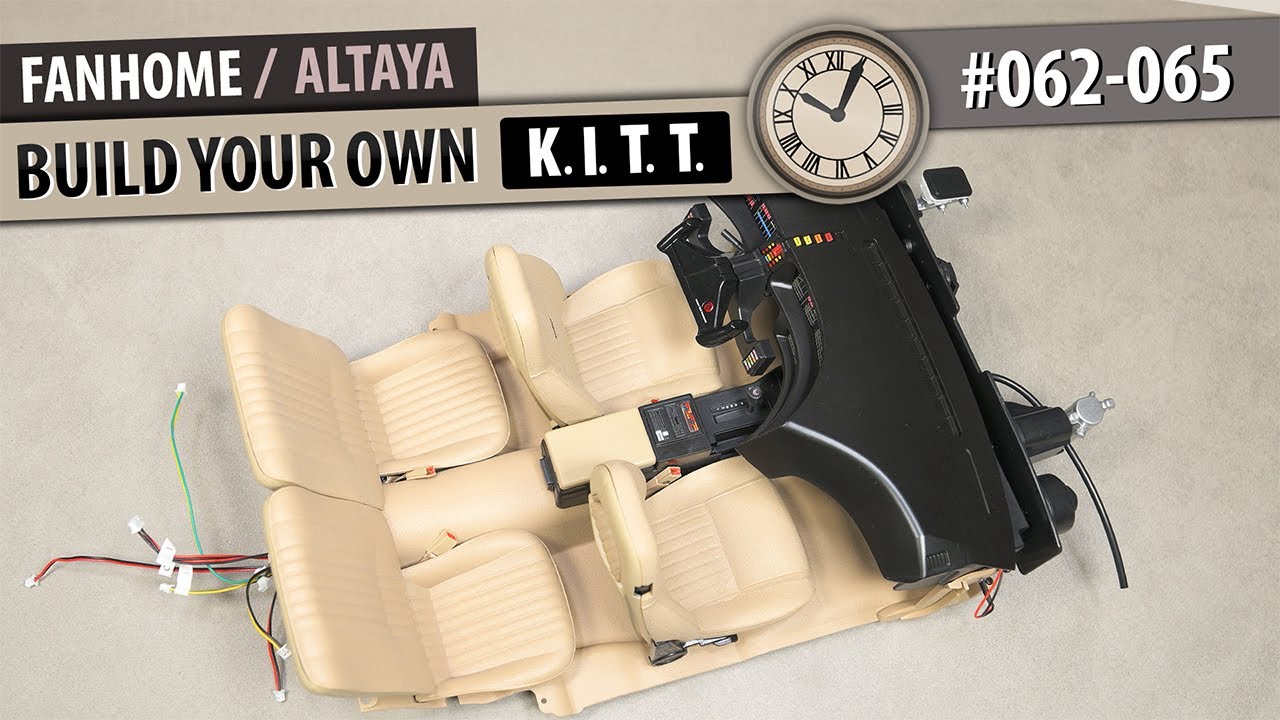 Build your own K. I. T. T. | by Fanhome/Altaya | #62-65