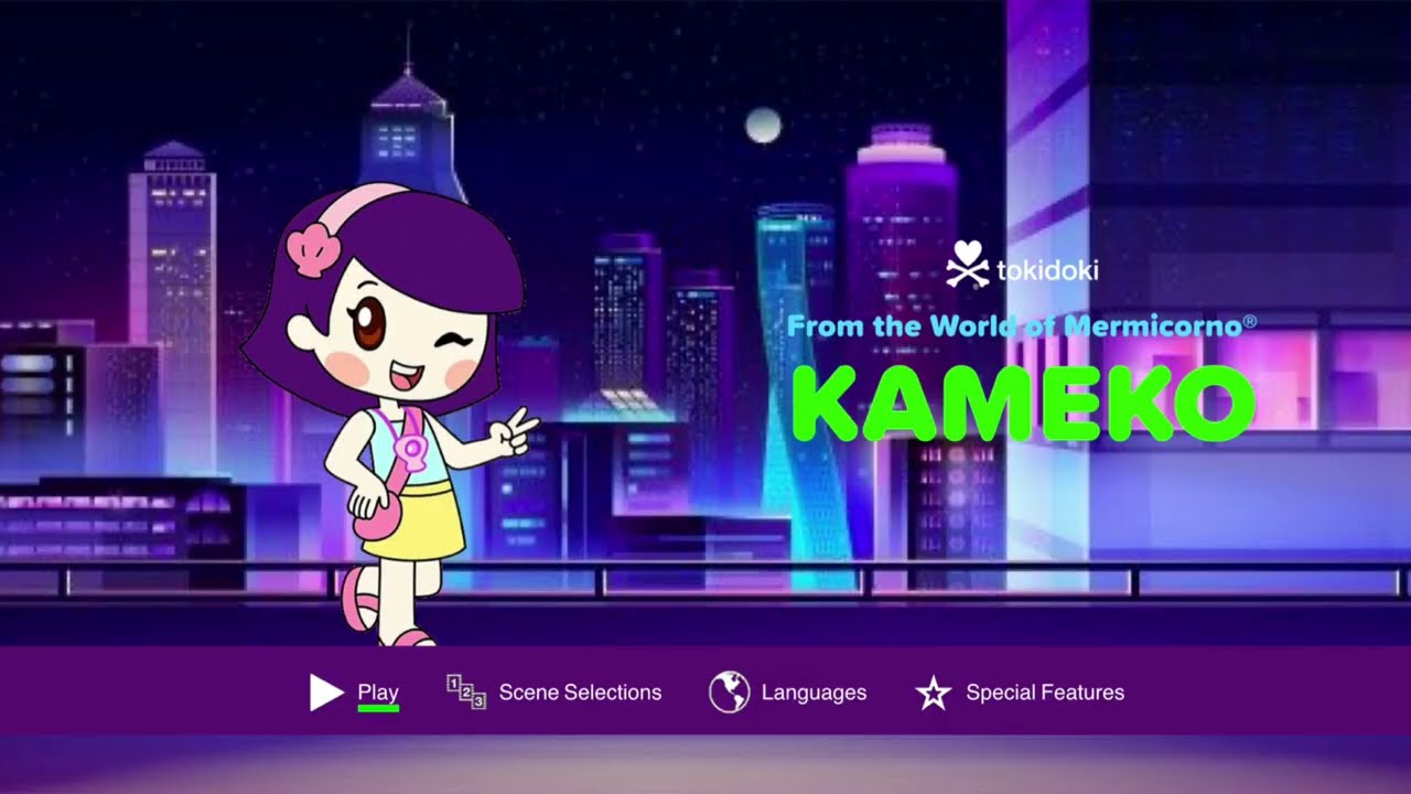 Opening to From the world of Mermicorno: Kameko (WB AU) (2026) (DVD Menu included)