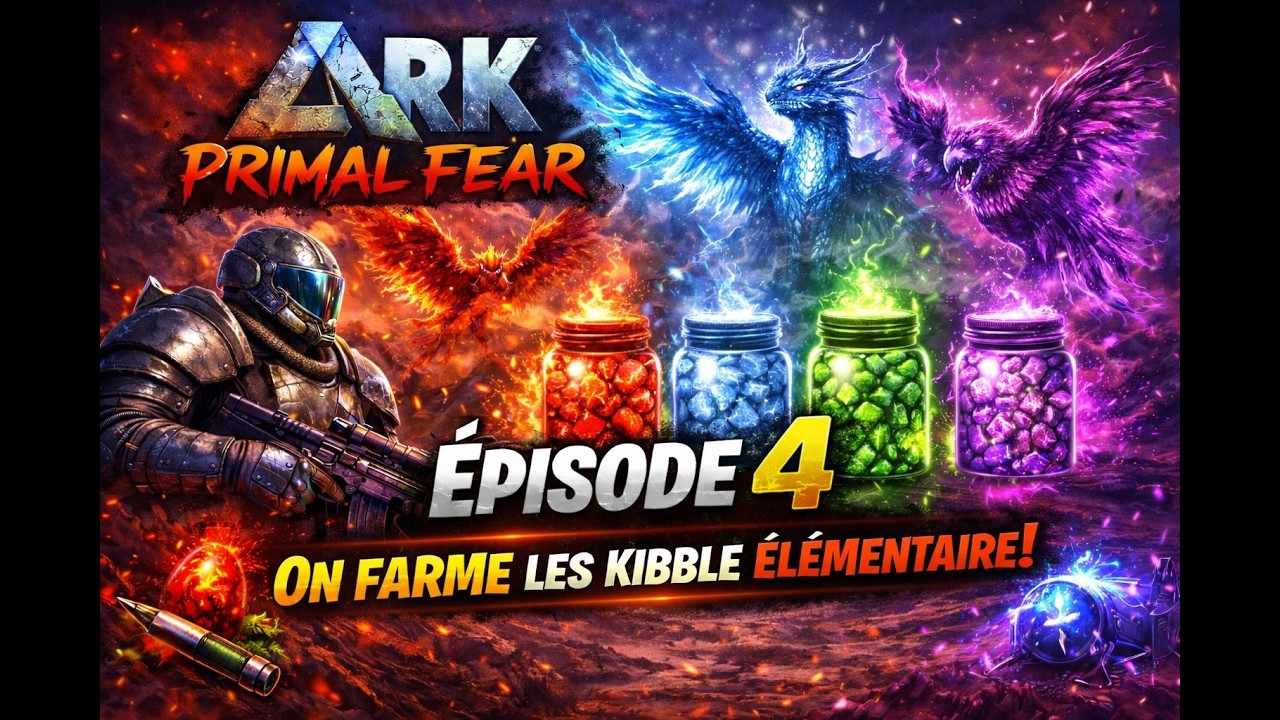On farme les kibble élémentaire! | Ark Primal fear épisode 4