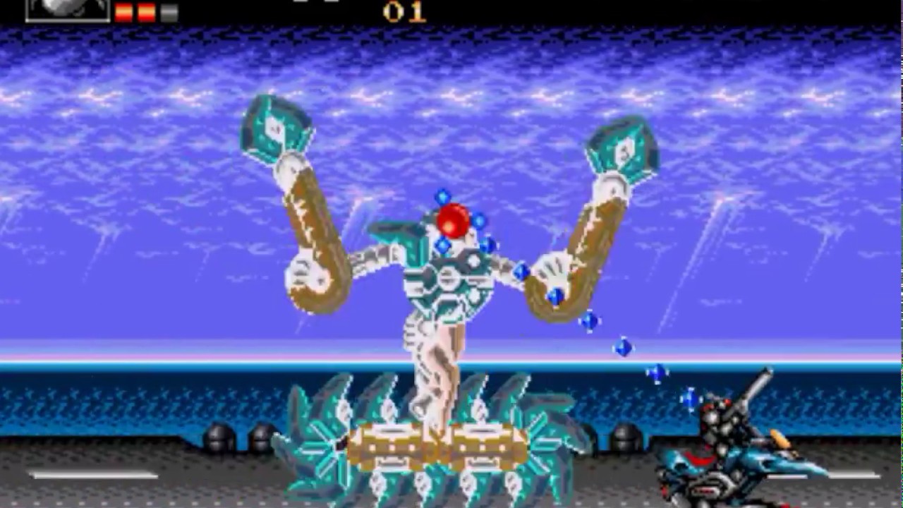Contra: Hard Corps - Browny Ending 3 (Genesis Mega Drive)