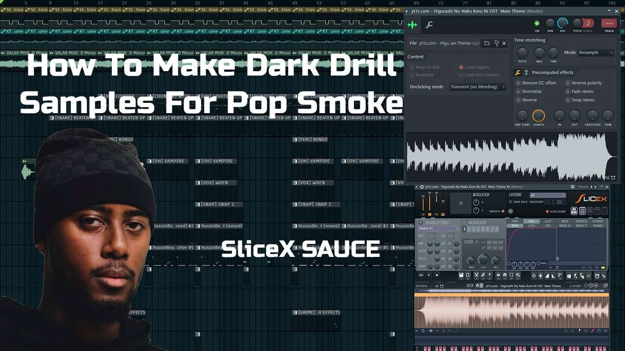 HOW TO MAKE DARK DRILL SAMPLES LIKE 808 MELO FOR POP SMOKE (Drill Melody Tutorial)