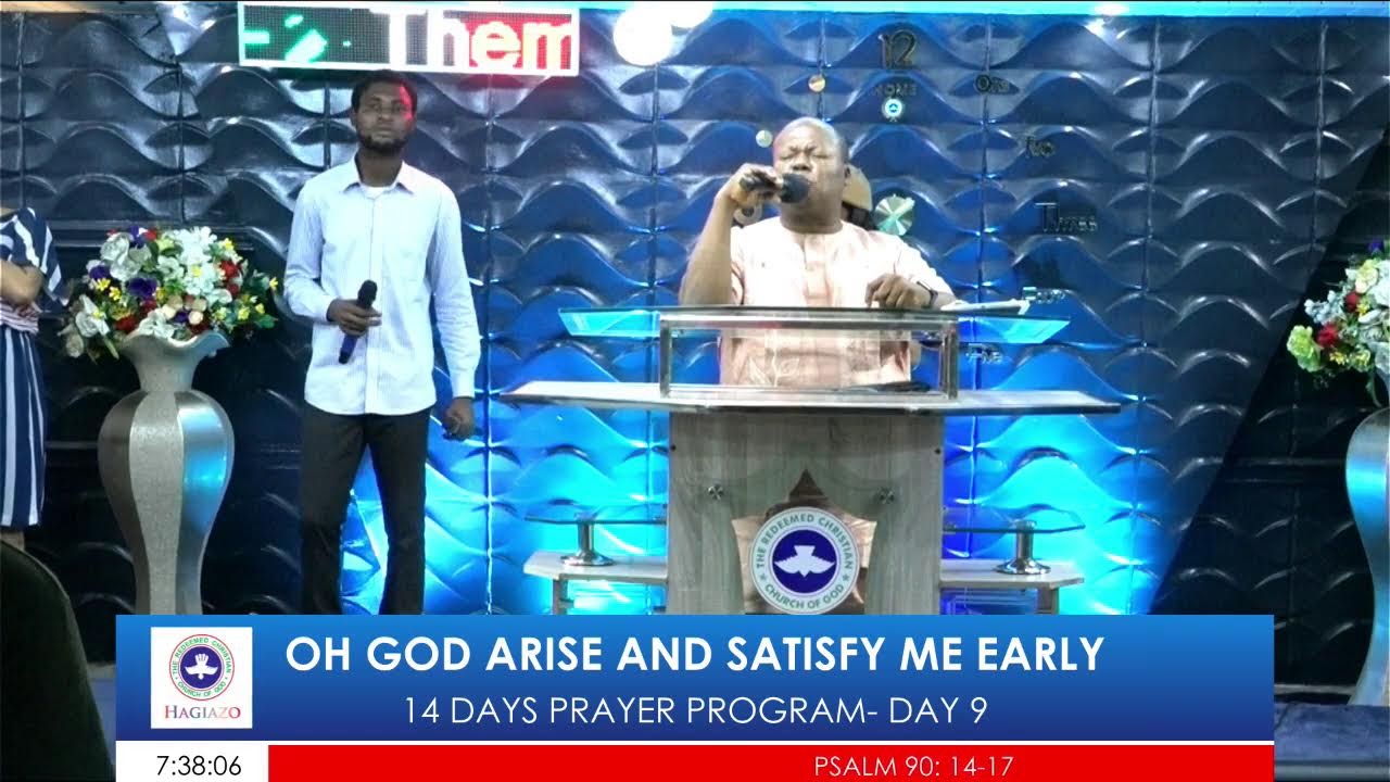 COMMAND THE YEAR (ANSWER ME EARLY) - DAY 9 JANUARY 19  2026- RCCG HAGIAZO Live Stream