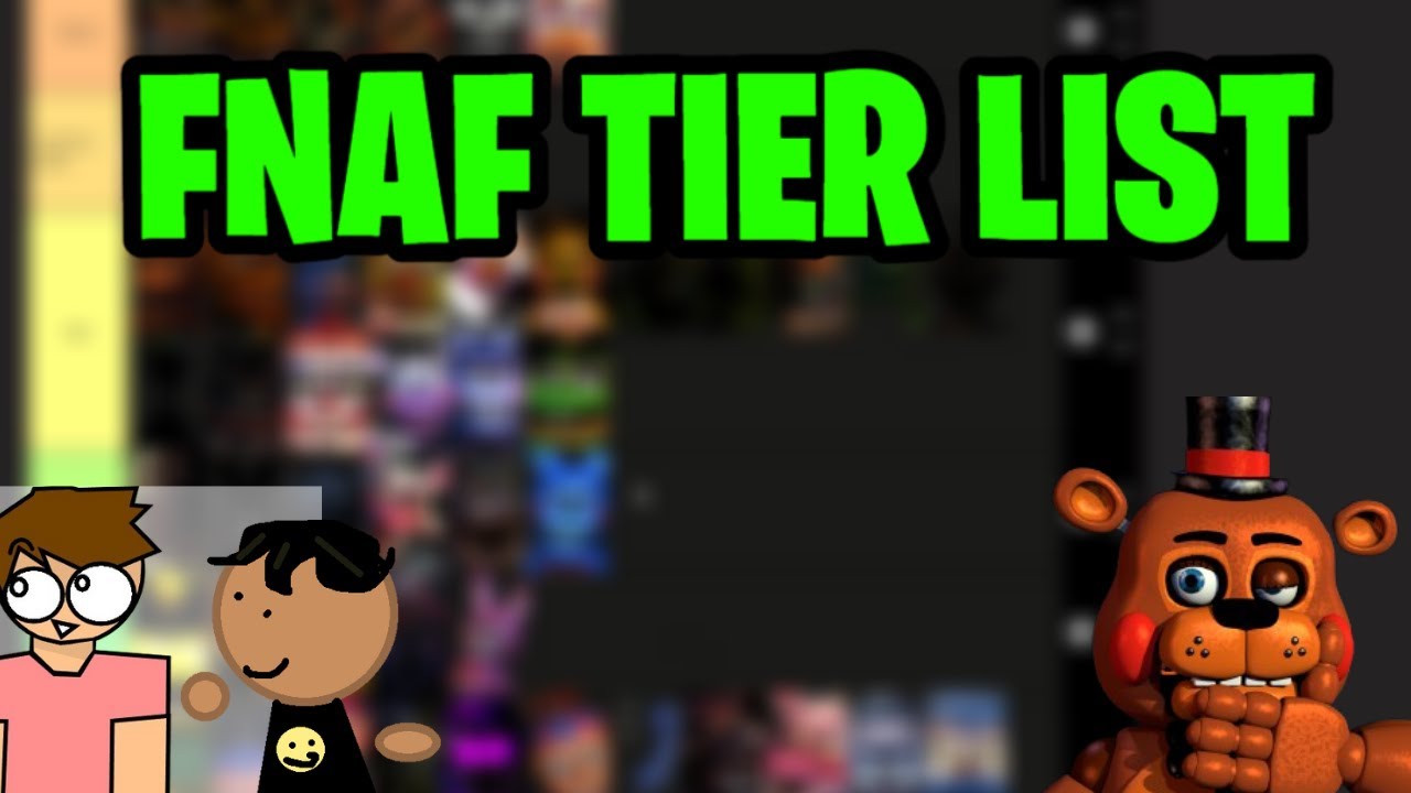 Ranking FNAF animatronics by design