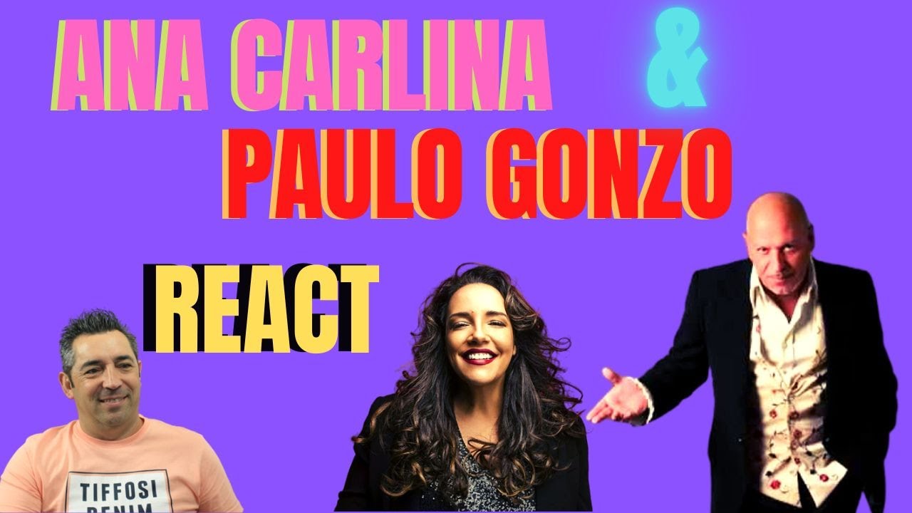 Português reage a Ana Carolina FEAT Paulo Gonzo - Quem è de Nós Dois - Achei muito bom!