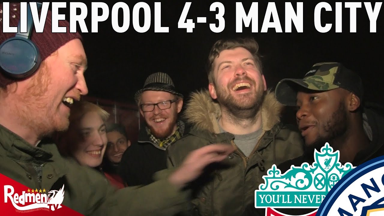 Liverpool v Man City 4-3 | #LFC Free For All Fan Cam